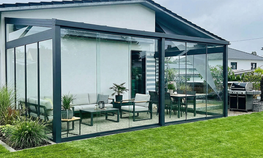 Kalt-Wintergarten con Ziberg Überdachungen GmbH